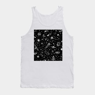 Galaxy design Tank Top